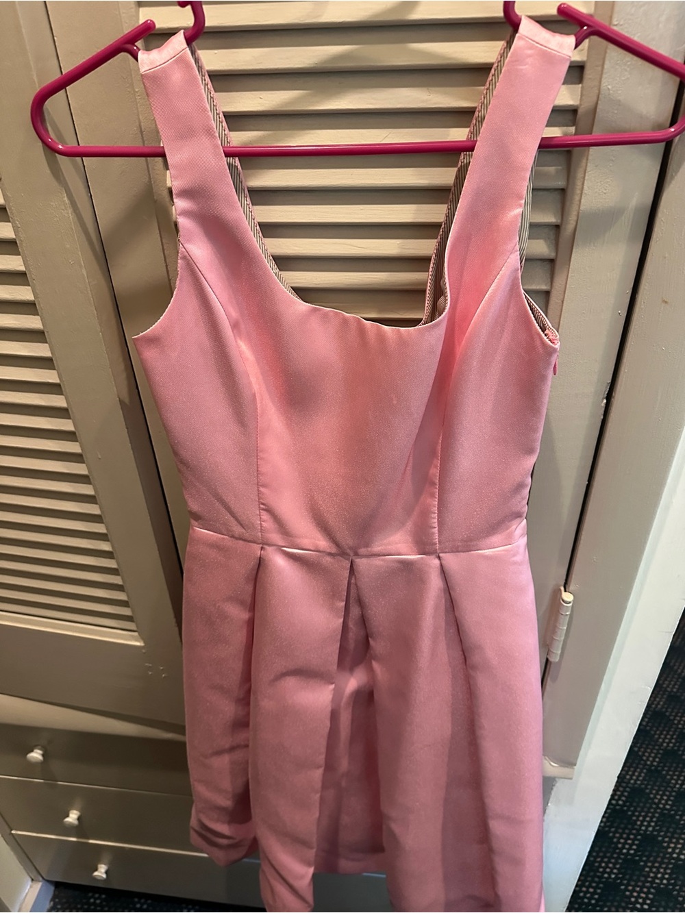 Isaac Mizrahi Pink Sleeveless Cocktail Midi Dress